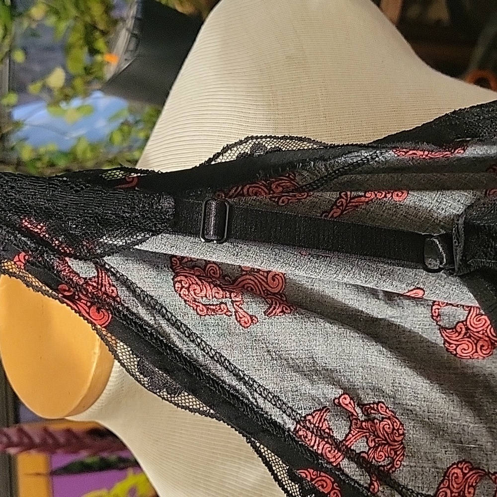 Tripp red skull baby doll dress - Picture 4 of 5